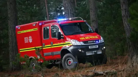 Hampshire & Isle of Wight Fire and Rescue Fire and rescue service vehicle