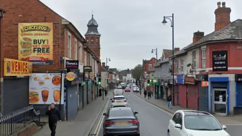 Google Streetview Normanton Road in Derby