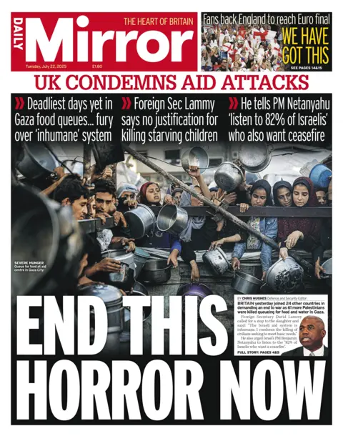  "End this horror now". 