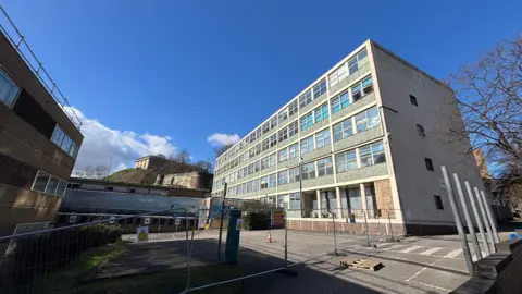 The former college on Maid Marian Way