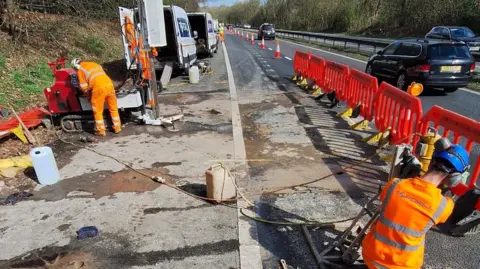 A1 M repairs to cause Easter road closure