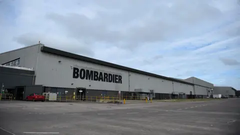 Reuters A view of the Bombardier Aerospace factory in Belfast, Northern Ireland