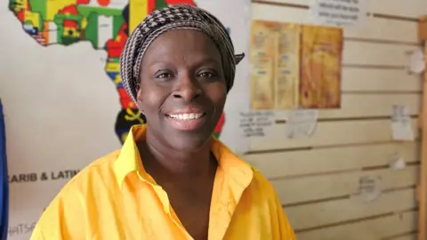 Paul Moseley/BBC Rosy Eyenga