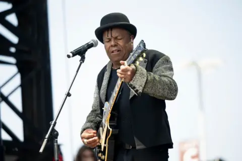 Getty Images Tito Jackson at the Fool in Love Festival