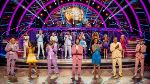 This year's personage  contestants connected  Strictly Come Dancing