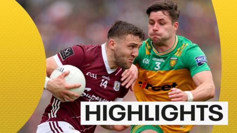Action between Galway and Donegal
