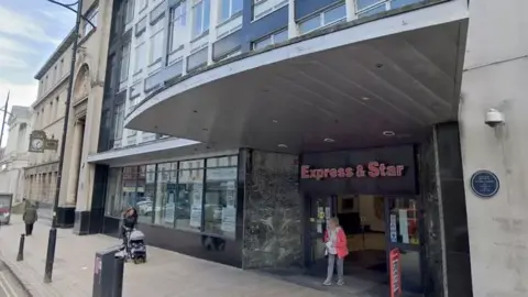 Google Exterior of the old Express & Star building