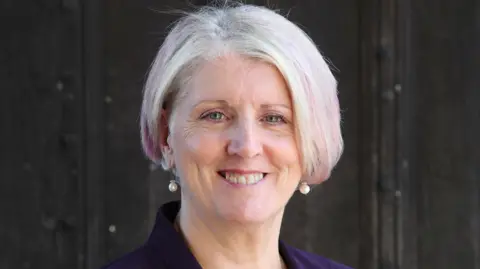 Lynne Sedgemoor Lynne Sedgemoor looking at the camera