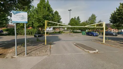 Google Abbey Street car park in Derby