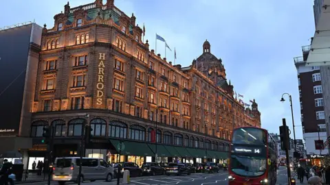 Getty Images Street view of Harrods