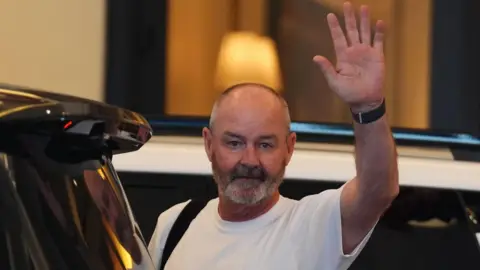 Scotland head coach Steve Clarke