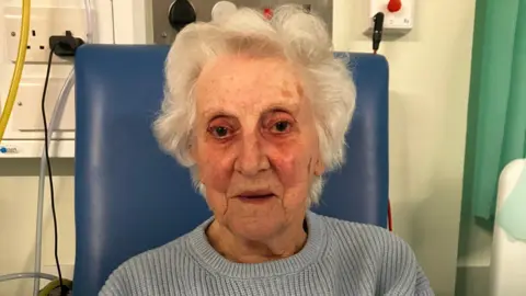 Irene Truss in the Royal Hampshire County Hospital