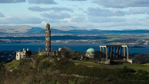 SAFFRON BLAZE Calton Hill