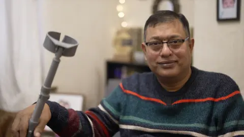 BBC Moshiur Rahman still uses crutches 