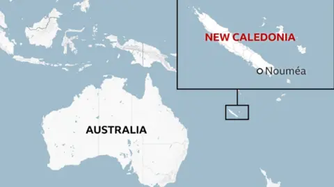 Google New Caledonia map