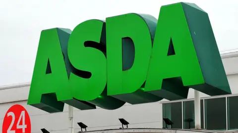PA Media Asda sign