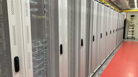 BBC Virgin O2 data centre