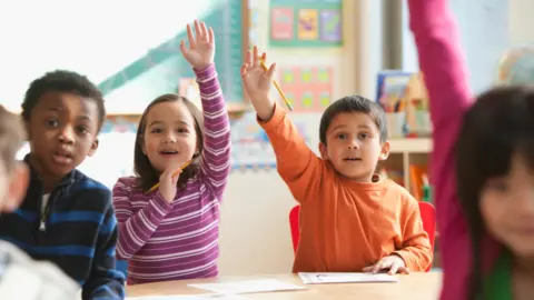 Getty Primary pupils in class