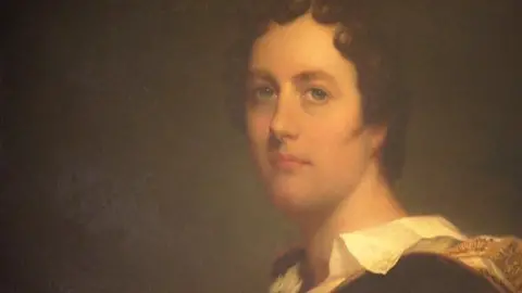 Lord Byron painting
