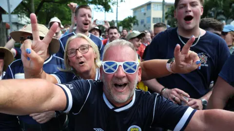 Scotland fans in Miami