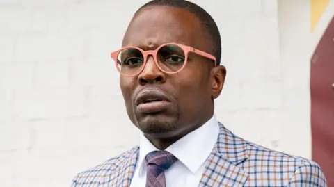 Getty Images Lamor Whitehead seen outside court in expensive clothing