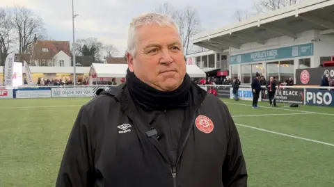 Keith Boanas, Chatham's manager, won the FA Cup with Charlton in 2005 and said getting to this stage with Chatham feels just as good