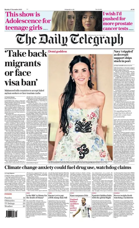 “Take back migrants or face visa ban”.