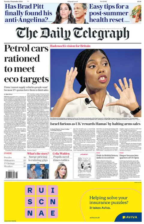  "Petrol cars rationed to conscionable   eco targets". 