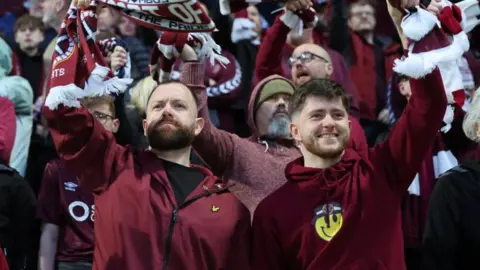 Hearts fans