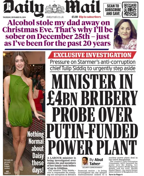  "Minister in £4bn bribery probe over Putin-funded power plant"