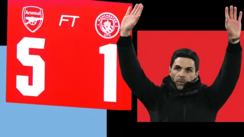 Danny Murphy's BBC column on Arsenal's 5-1 win over Man City