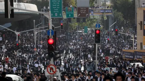 Massive Mobilization of Ultra-Orthodox Israelis Against Military Draft