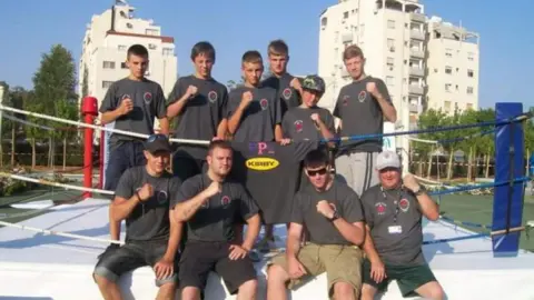 Sam Pomphrey The Broad Plain boys on a trip to Cyprus 