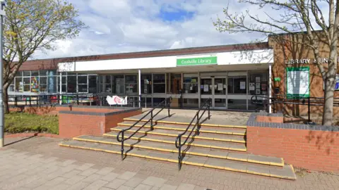 Google Streetview The entrance to the library from High Street