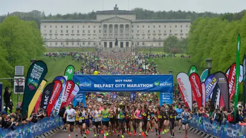 Pacemaker Runners at the 2024 marathon