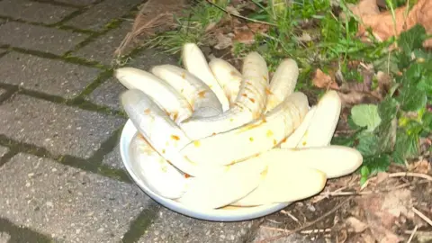 BBC Bananas on a plate