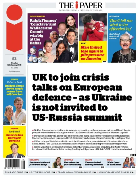 i news: UK to join crisis talks on European defence - as Ukraine is not invited to US-Russia summit