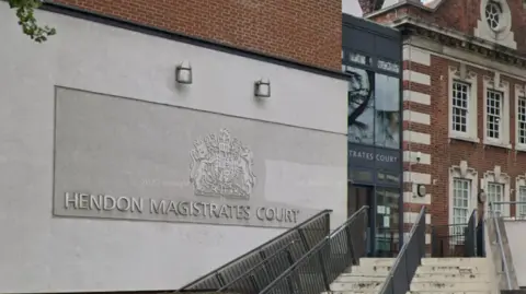 Hendon Magistrates' Court entrance