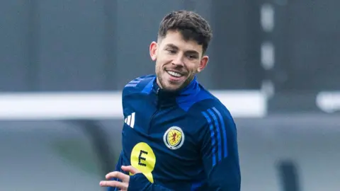 Ryan Christie in Scotland training