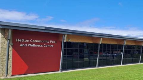 Exterior of Hetton Community Pool and Wellness Centre