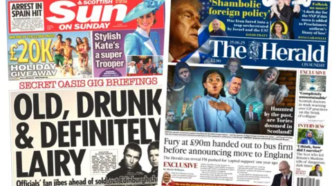 Scotland's papers: 15 June