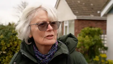 Shaun Whitmore/BBC Patricia in Pakefield