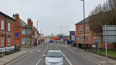 Normanton Road near the Wilmot Street junction