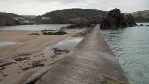 Hope Cove Harbour Breakwater