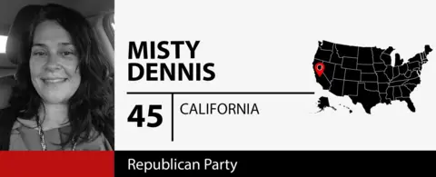 Photo of Misty Dennis, 45, Republican from California