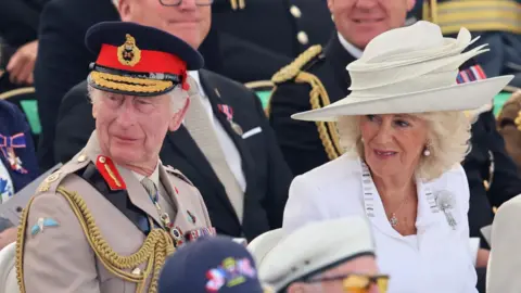 PA King Charles III and Queen Camilla