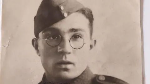 Jack Hearn A black and white picture of a young Jack Hearn