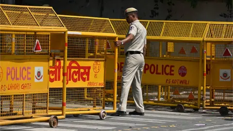 Getty Images Delhi police