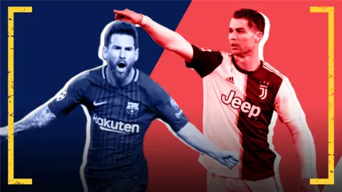 Lionel Messi and Cristiano Ronaldo