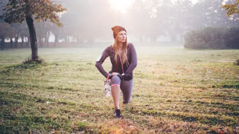 Getty Images person exercising